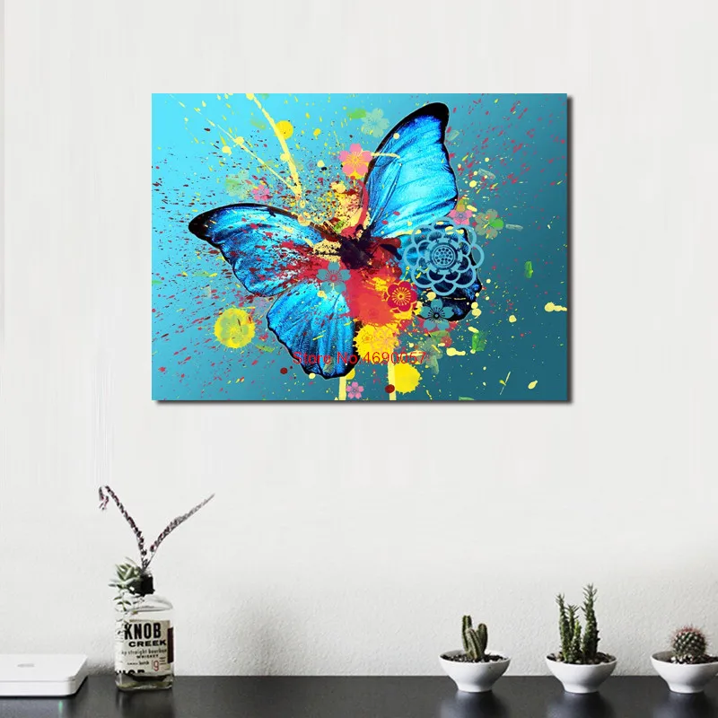 

D DIY Diamond Painting Full Square/Round Drill Diamond Embroidery Animal Picture Of Rhinestone Mosaic Butterfly Home Decor