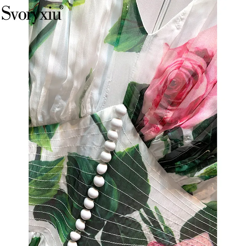 Svoryxiu Runway Custom Autumn New Long Dress Women