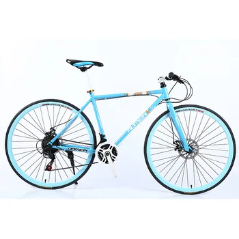 

700c aluminum alloy road bike 21speed road bicycle Two-disc sand road bike Ultra-light bicycle