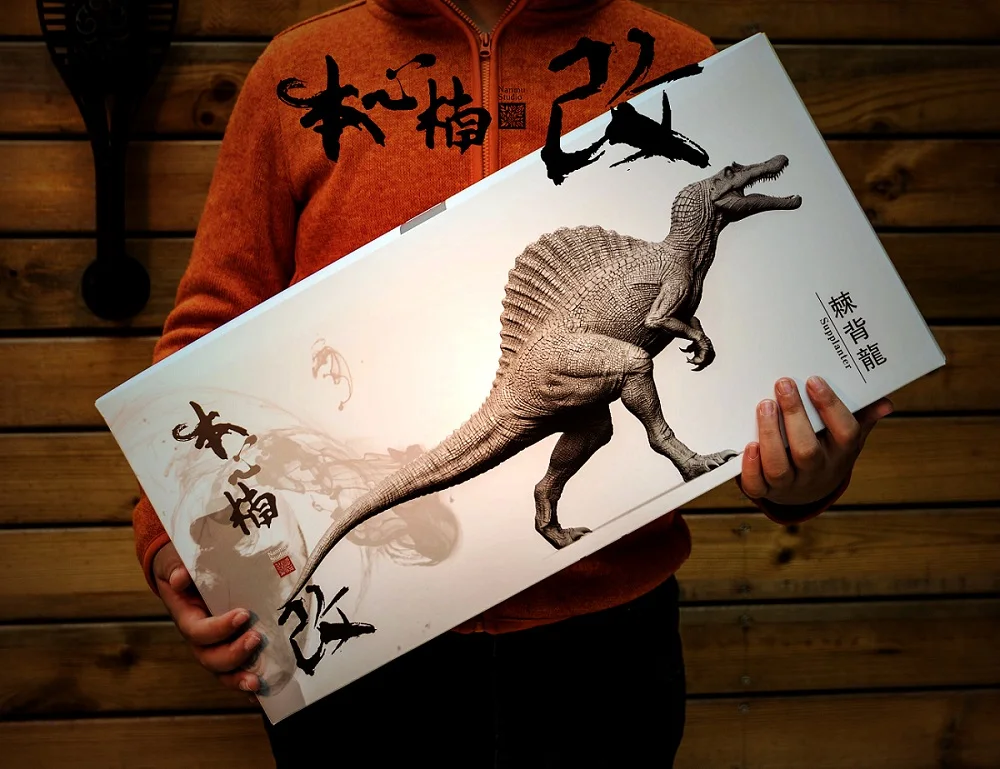 Предпродажа Nanmu Spinosaurus Supplanter игрушка-динозавр коллекция кукла оригинальная цветная версия 1:35 - Цвет: with retail box