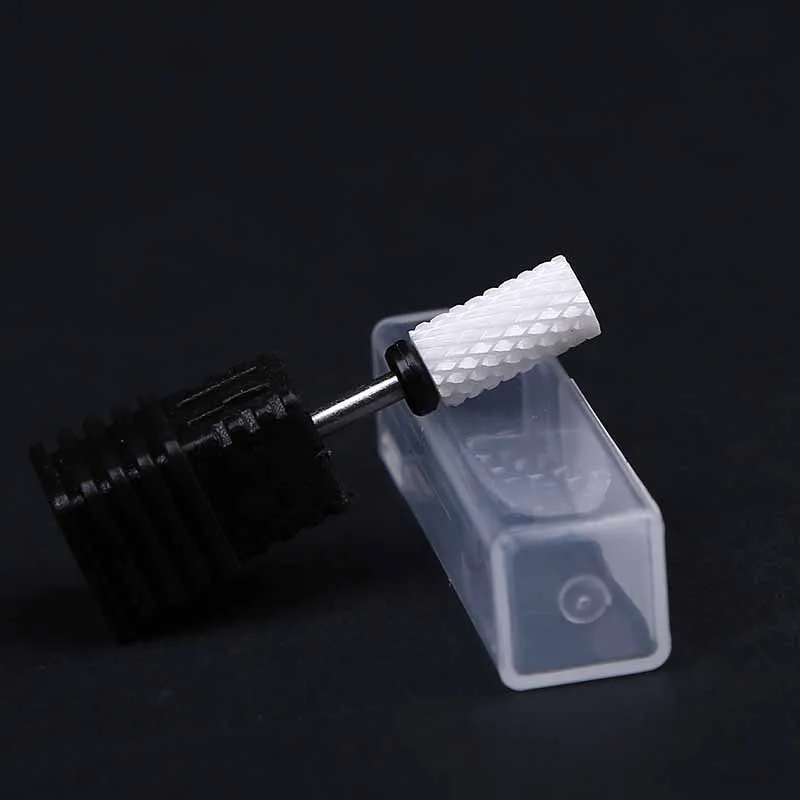 Фрезы для ногтей Плоские керамические фрезы для электродрель для обработки ногтей маникюрная машина для удаления акриловый гель для ногтей лак для кутикулы - Цвет: XC