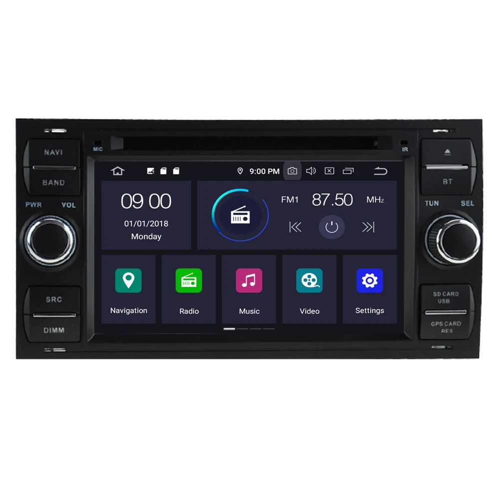 Flash Deal RoverOne Car Multimedia System For Ford Transit Fiesta Galaxy Fusion C-MAX S-MAX Kuga Connect For Focus For Mondeo 1