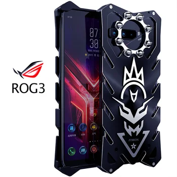 

New Zimon Aluminum Armor Thor Case For Asus ROG 2 3 Case Cover The Flash Iron Man Phone Shell Skin Bag for Asus ROG3 ROG2