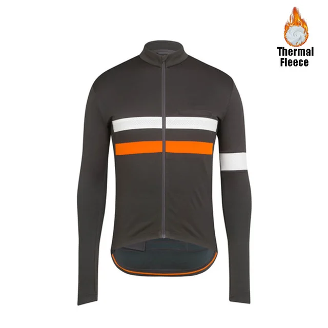 jacket Высокое качество RCC зимний термальный флис сохраняет тепло майки для велоспорта pro team aero дышащий велосипедный Цикл MTB Одежда для дорожного велосипеда - Цвет: jacket