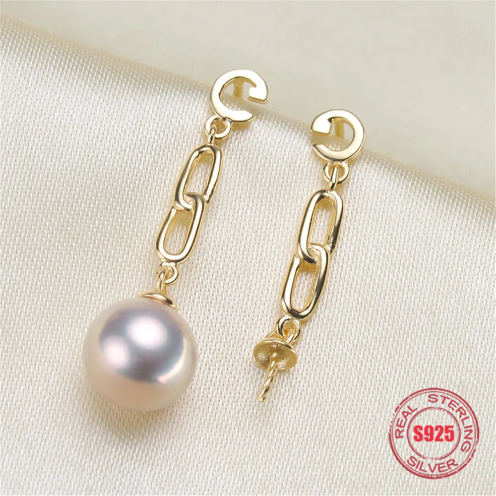 

Hot Sale Pearl Earring Materials - S925 Sterling Silver Earring And Pendant Accessories - DIY Jewelry Finding Making Supplies