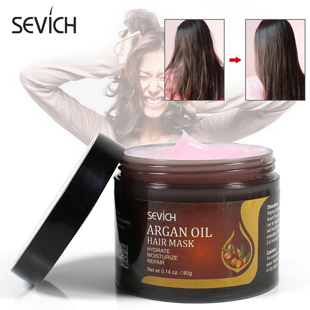 Sevich 80g Keratin Hair Treatment Mask 5 Seconds Repairs Damage Hair Root Nourish & Restore Soft Mask Hair Care Treatment Cream 5