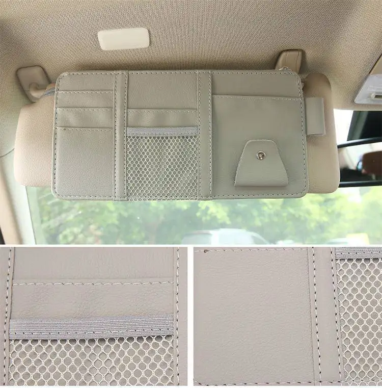 

Car Bag Wallet Tinted Shade Storage CD Front Windshield Multifunctional Bag Light Barrier Car Accessories