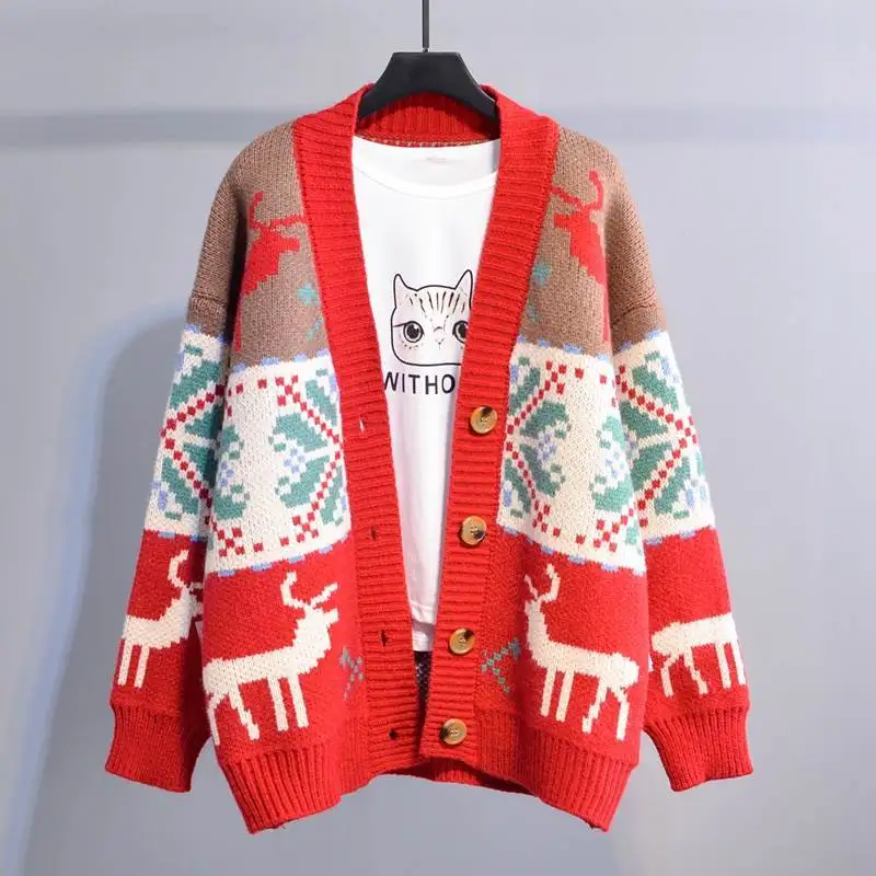 2020 autumn Women Fashion Korean Sweater Jackets