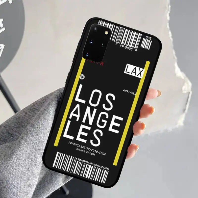 Bangkok Flight Ticket Case Iphone Country Case For IPhone 11 Pro