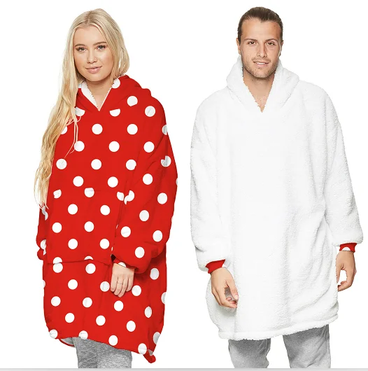 2020 New Winter Blanket Hoodie Wearable Oversized
