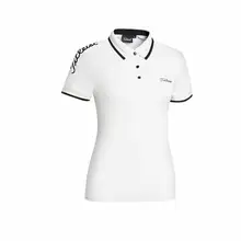 Одежда для гольфа женская футболка с коротким рукавом быстросохнущая дышащая одежда для гольфа