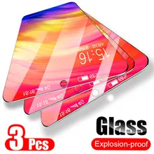 3Pcs Full Cover Tempered Glass For Xiaomi Redmi No