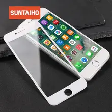 Suntaiho для iphone xr Защитная пленка для экрана 3D мягкий край закаленное стекло для iphone 7 8 6 6S Plus X XS Max XR Защитная пленка для экрана