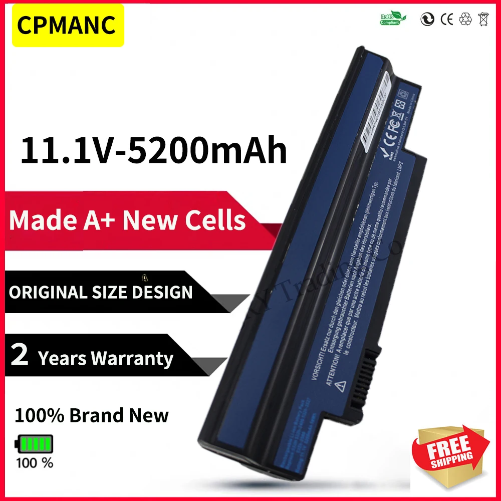 

Аккумулятор для ноутбука Acer Aspire 532H AO532h UM09C31 UM09H56 UM09H70 UM09H73 UM09H75 UM09G31 UM09G41 UM09G51 UM09H31 UM09H3