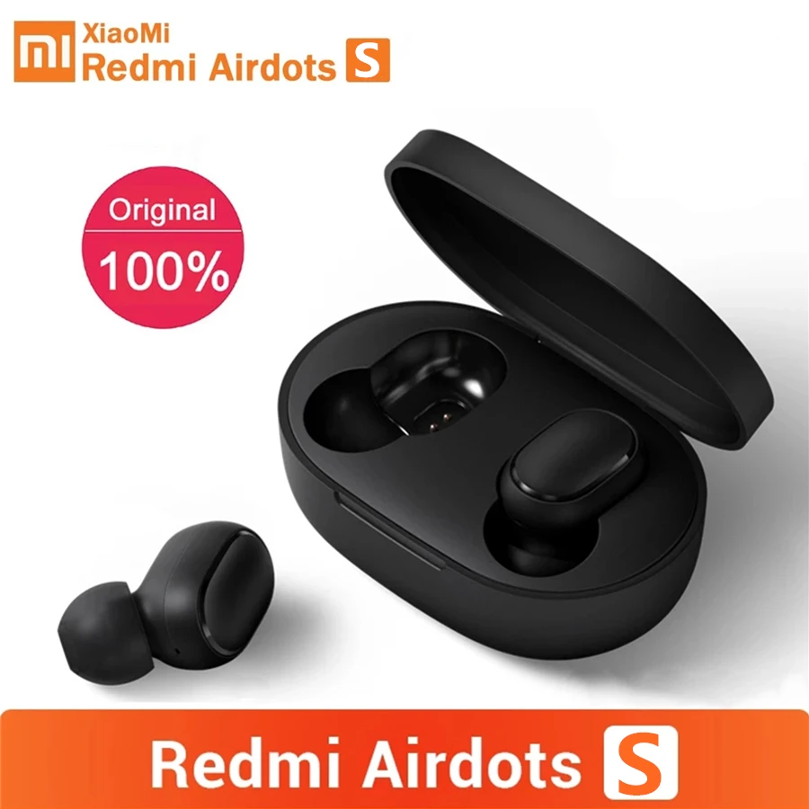 Оригинальные Xiaomi Redmi Airdots S TWS Bluetooth 5 0 беспроводные наушники стерео бас спортивная
