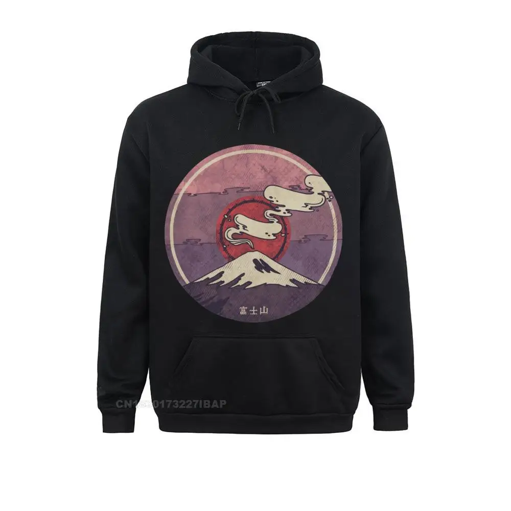 

Mount Fuji Japan Funny Comfortable High Quality Print Sportswear Harajuku Interesting Streetwear Men Funny Swea