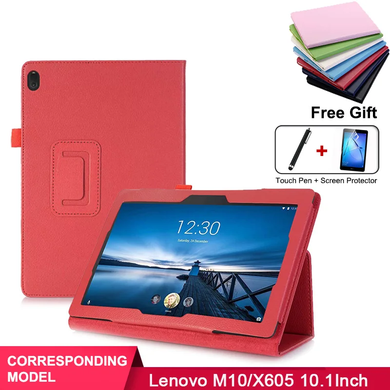 Чехол SZOXBY для планшета Lenovo Tab M10 из искусственной кожи 10 1 дюйма с защитой от