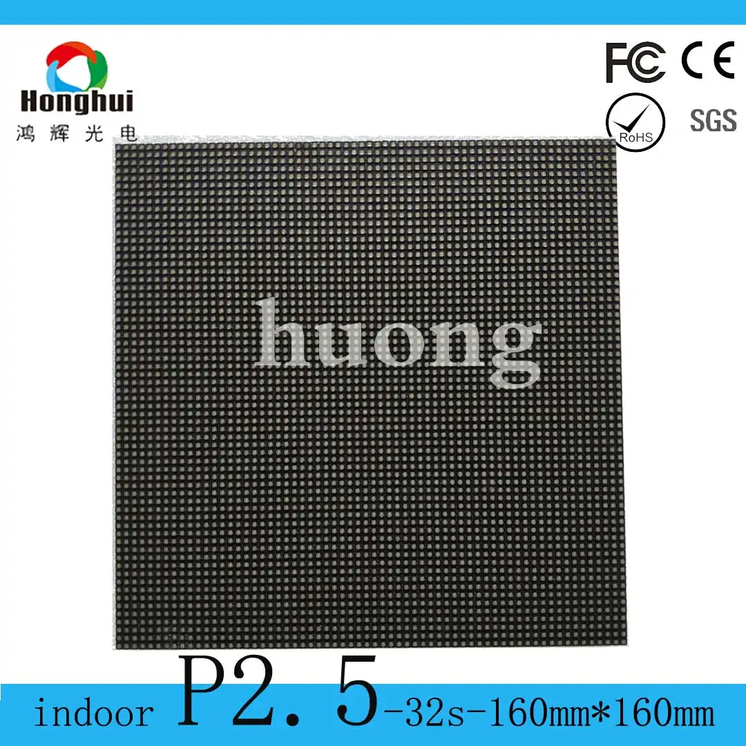 display screen door head advertising sign luminous word color dynamic advertising led display indoor p2.5 160*160mm