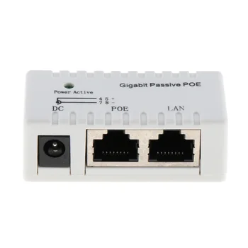 

MagiDeal 2x Passive PoE Injector Power Over Ethernet-RJ45 Data to RJ45 PoE