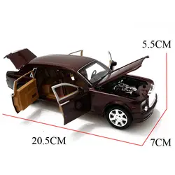 Модель автомобиля 1:24 phantom модель автомобиля из сплава задняя сила автомобиль детская игрушка Детские игрушки игрушечные машинки