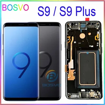 

for samsung S9 G960 LCD Screen S9 Plus G965 Display with Touch Digitizer with Frame Assembly