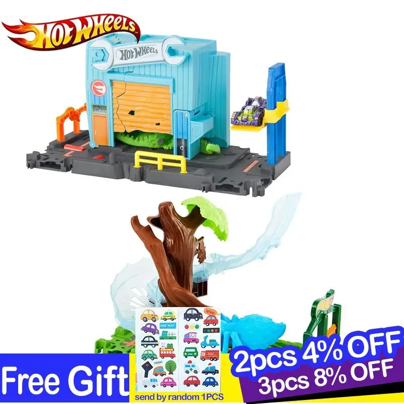 Hot Wheels Оригинал 2019 г. городской крокодил трек серия немезис атака зверь сцена