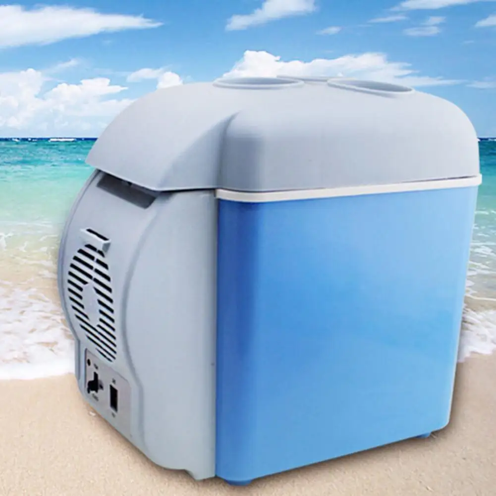 portable fridge for car 7.5L Portable Mini Auto Fridge Cooler Freezer Warmer Car Refrigerator Hot And Cold Double Use For Car mini fridge for car