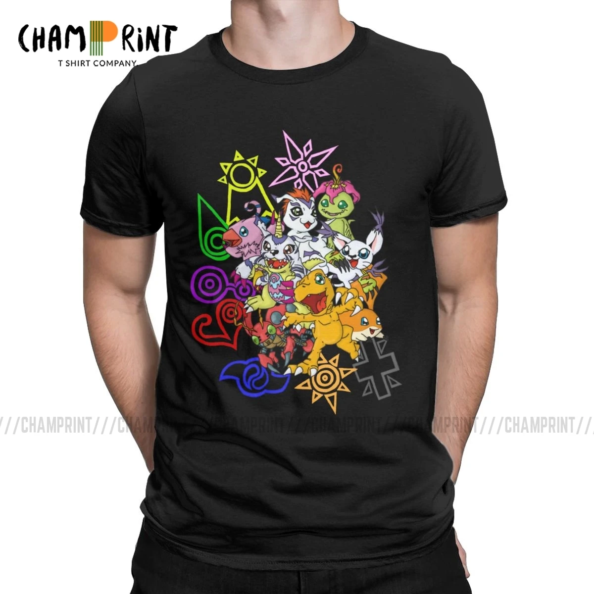 digimon crest shirt