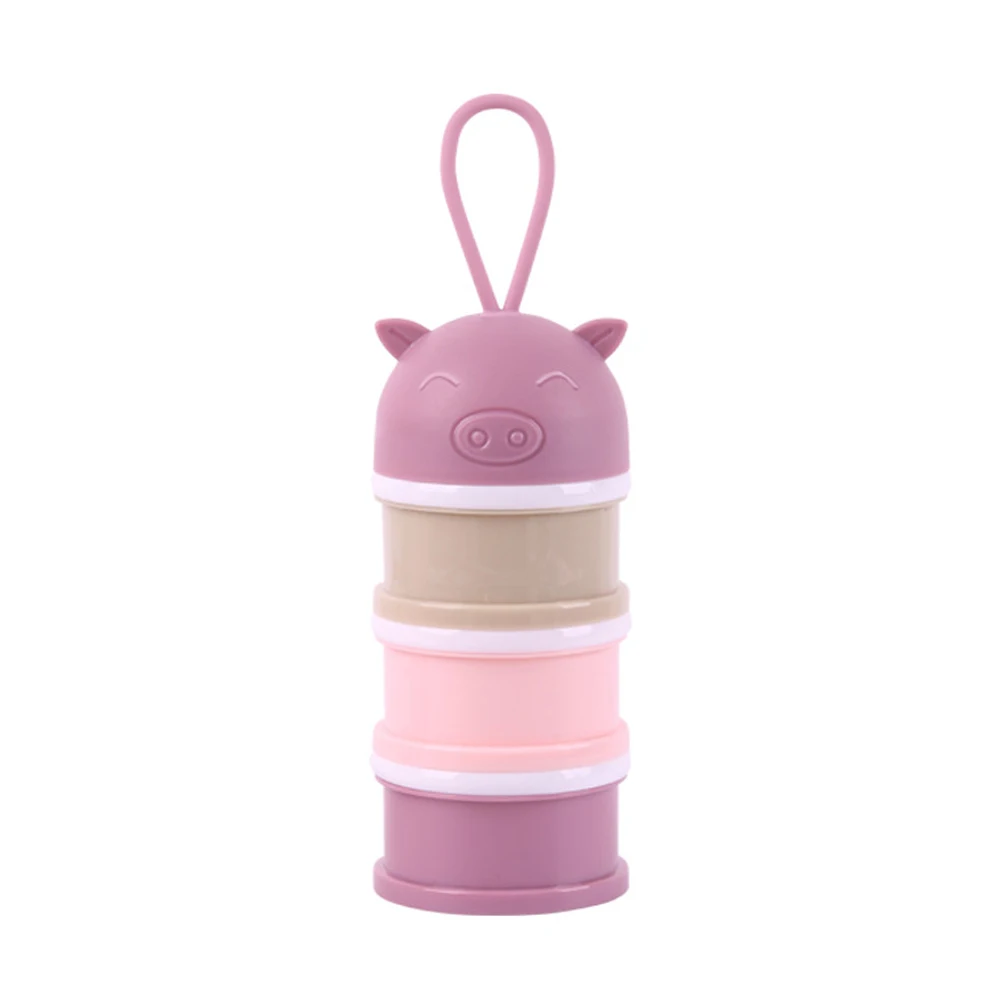 

3 Layers Dispenser Safe Container Formula Food Storage Feeding Milk Powder PP For Baby Kids