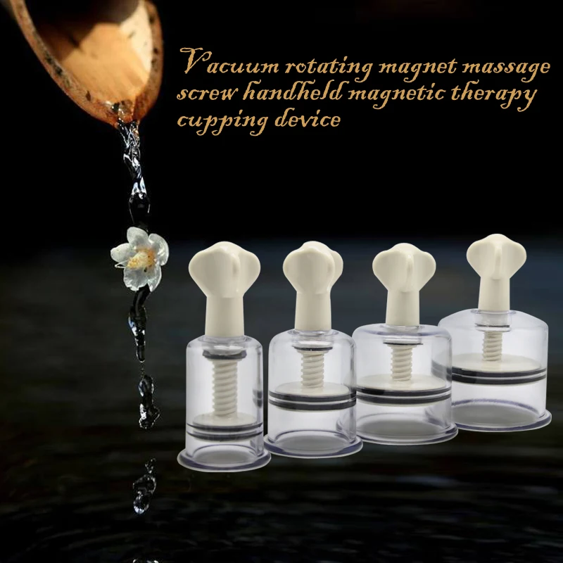 1 Pcs Dedicated Vacuum Twist Rotary Cupping Cups Massage