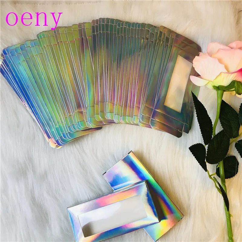 Лидер продаж коробка для ресниц с логотипом на заказ блестками | Красота и