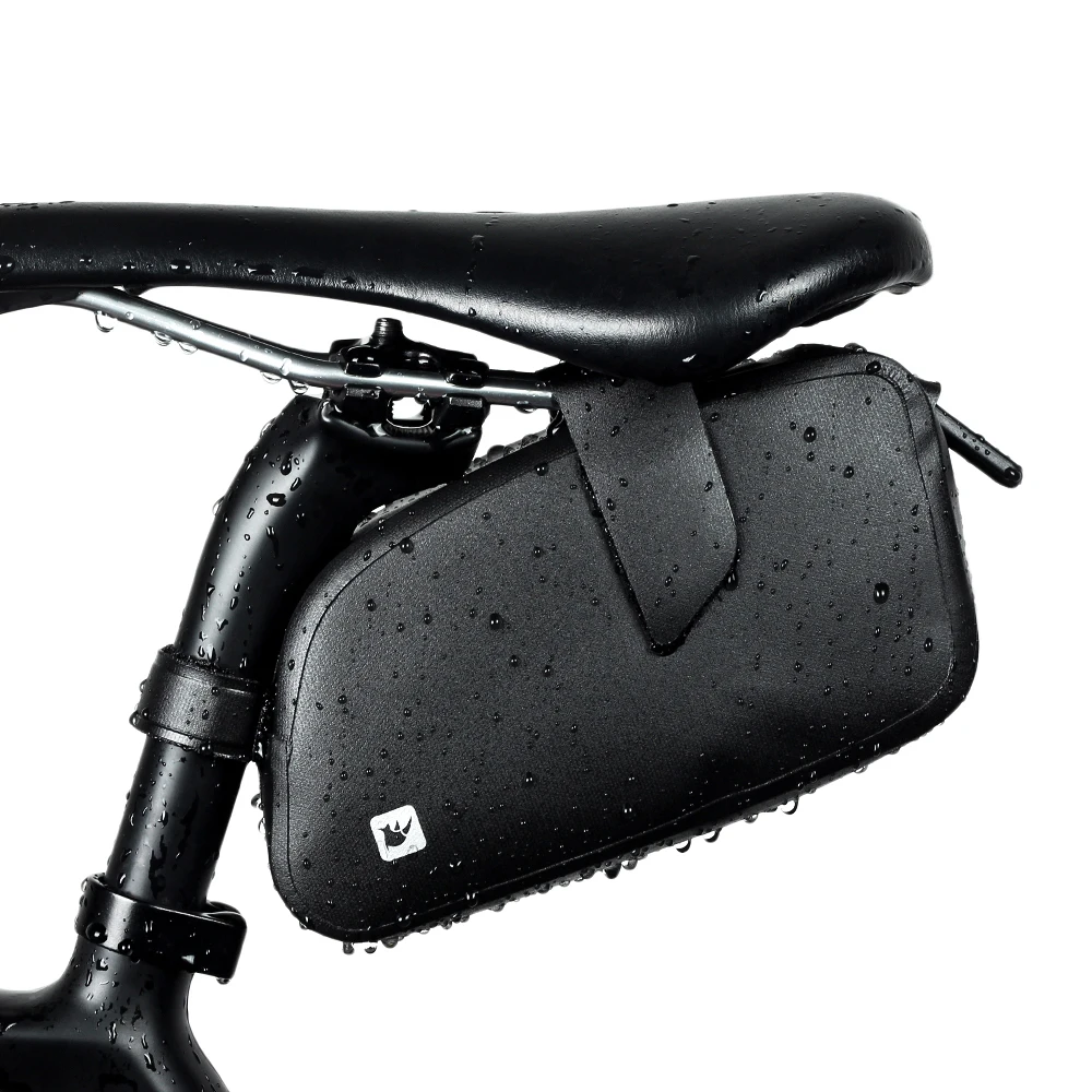 ^*Best Offers Waterproof Bike Saddle Bag Bicycle Tail Bag Rainproof Mountain Road Bike Seat Bag Cycling Rear Pack Pannier