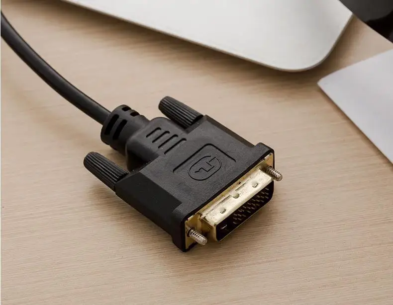 100 шт./лот DVI в VGA конвертер Соединительный кабель DVI 24+ 1 25Pin штекер в VGA Женский адаптер Шнур для ТВ PS3 PS4 PC дисплей 1080P