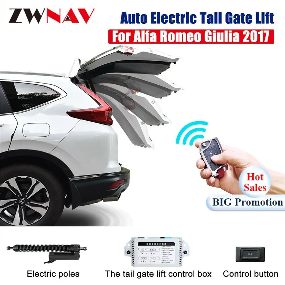 

Easy to install Smart Auto Electric Tail Gate Lift For Alfa Romeo Giulia 2017 car with Remote Control Drive Seat Button Control