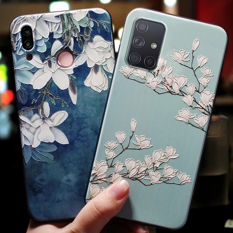 Чехол для Samsung Galaxy A50 A51 A71 A70 A40 чехол с красными цветами S20 S10 S8 S9 Plus S10e Lite Ultra чехлы |