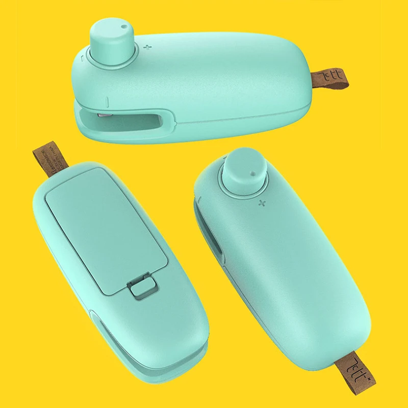 

1Pcs Mini Package Sealing Machines Heat Sealer Vacuum Resealer Snacks Bags Tools Plastic Handy Portable Kitchen Storage