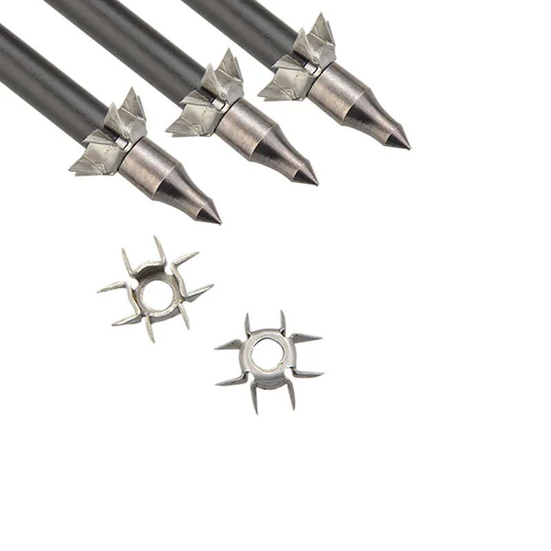 

12/24pcs Archery Broadheads Judo Arrowheads Tips Target Points Arrow Bow Practice For Outdoor Shooting Hunting Accessories