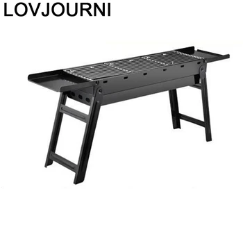 

Portatil Asador Camping Smoker Portable Carbon Charcoal Bbq for Outdoor Churrasqueira Churrasco Commercial Grill Barbecue