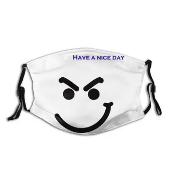 

Bon Jovi Mouth Face Mask New Quote Have A Nice Day Facial Mask Kawai Cool with 2 Filters for Adult