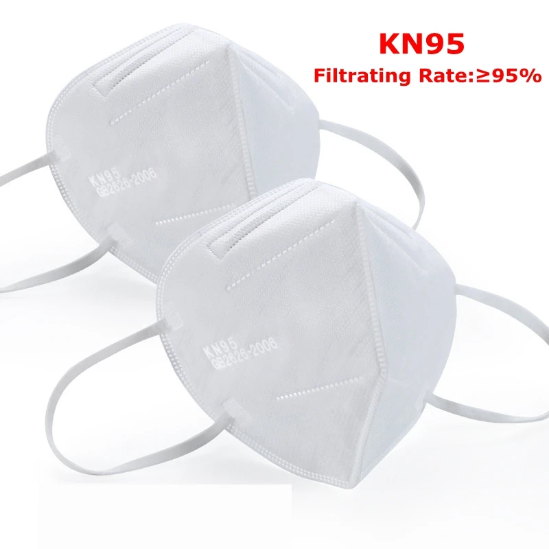 

Fast Delivery Hot Sale KN95 Dustproof Anti-fog And Breathable Face Masks N95 Mask 95% Filtration Features as KF94 FFP2
