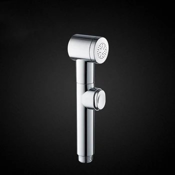 

Silver Chromed Handheld Handheld Body Cleaner Durable Flusher Bidet Sprayer G1/2 Inch Bathroom Accessories