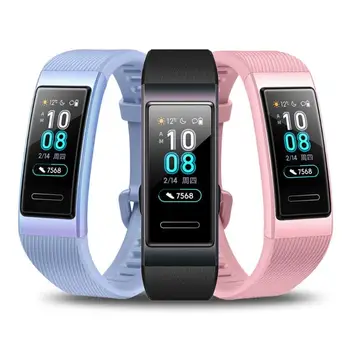 

Original Huawei Band 3 Smart Wristband Touch Screen 5ATM Swim Detect Heart Rate Sleep Nap Monitor Smart Bracelet
