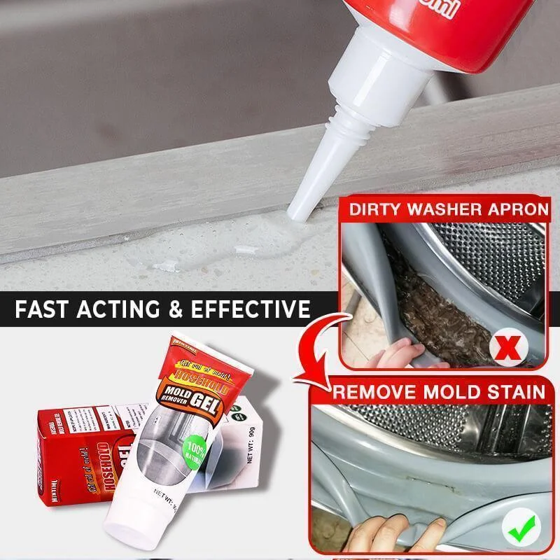 Mould Remover Gel + Cloth Mold Remover Gel Gel Mildew Caulk - Temu