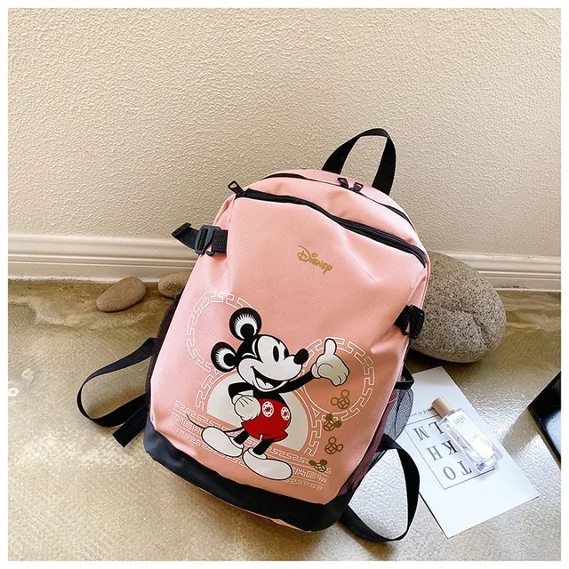 Disney mickey  mouse women men backpack Minnie handbag shoulder bag 3