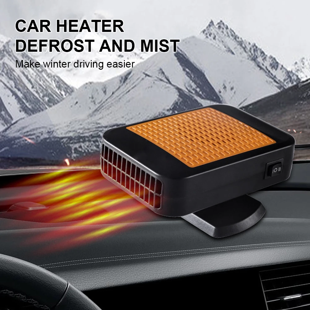 Car Heating Fan 12v 24v 240w Windshield Defroster Plug In Cigarette