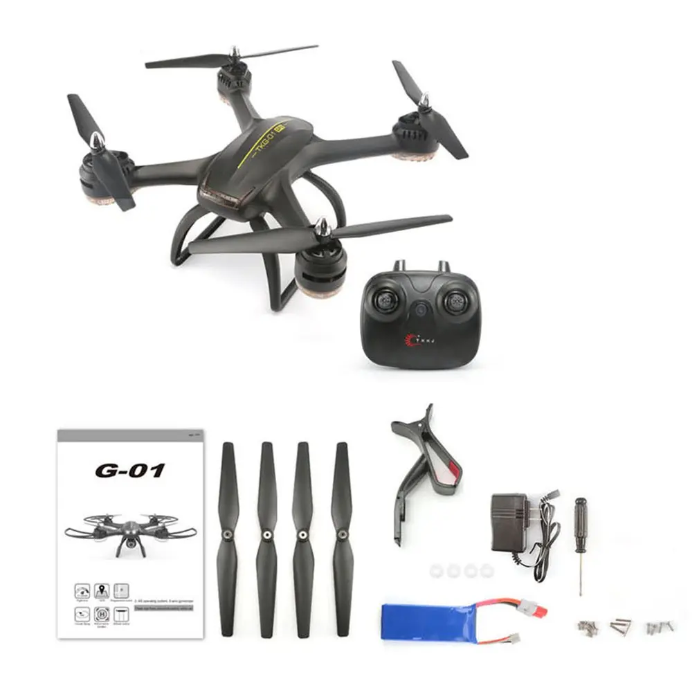 

Skytech G-01 Foldable Four-axis FPV Drone 4CH RC Aircraft GPS Drone with LED Light Altitude Hold WIFI FPV RC Helicopter