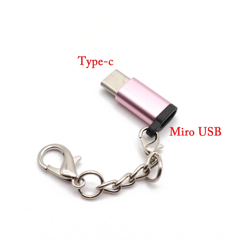 Micro USB адаптер для 8 pin type c otg для зарядки данных для iPhone зарядное устройство кабель type-c usb c адаптер Micro usb/type-c для usb