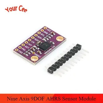 

BNO080 AR VR IMU Nine Axis 9DOF AHRS Sensor Module 9-axis High Accuracy Accelerometer Gyro Magnetometer virtual reality 3D