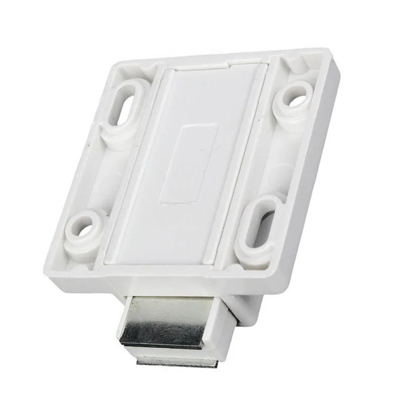 5pcs Glass Door Magnetic Door Switch Single Press Square Magnet Invisible Spring Cabinet Suck Touches Beads SEP99