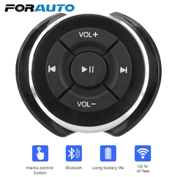 

FRAUTO Motorcycle Bike Bluetooth Media Volume Button Car Steering Wheel Wireless Remote Controls For IOS Android Phone Tablet